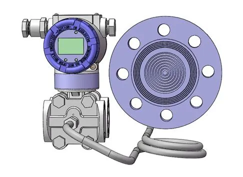 Diaphragm seal system pressure transmitters 6