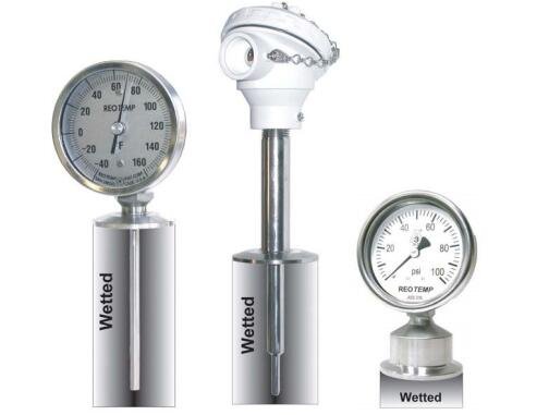 SANITARY BIMETAL THERMOMETER