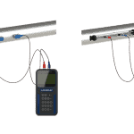 SI-2000H handheld ultrasonic flow meter install