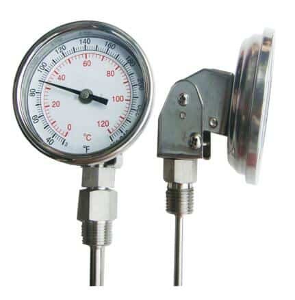 SI-WSS justerbar vinkel bimetal termometer