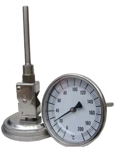 SI-WSS Bimetall-Thermometer mit einstellbarem Winkel