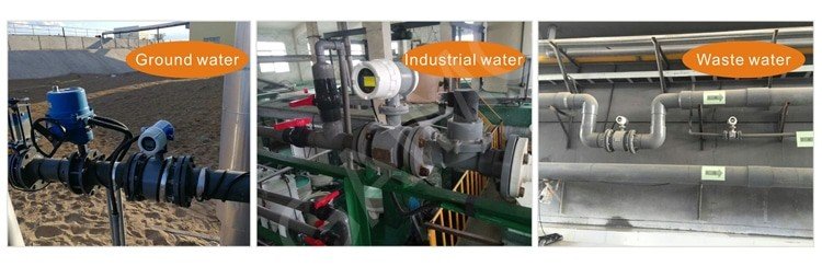 Application electromagnetic flow meter