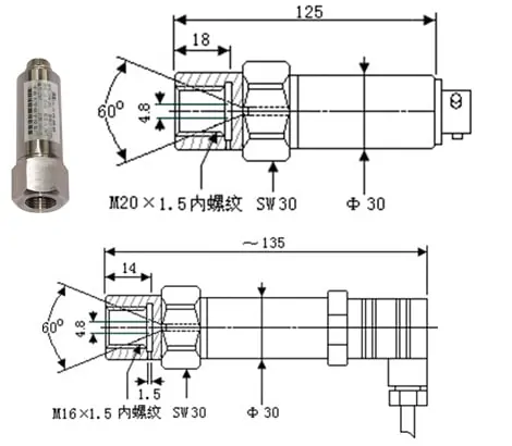 SI-702N Ultra High Pressure Sensor
