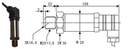 SI-702Q-Ultra-High-Pressure-Sensor