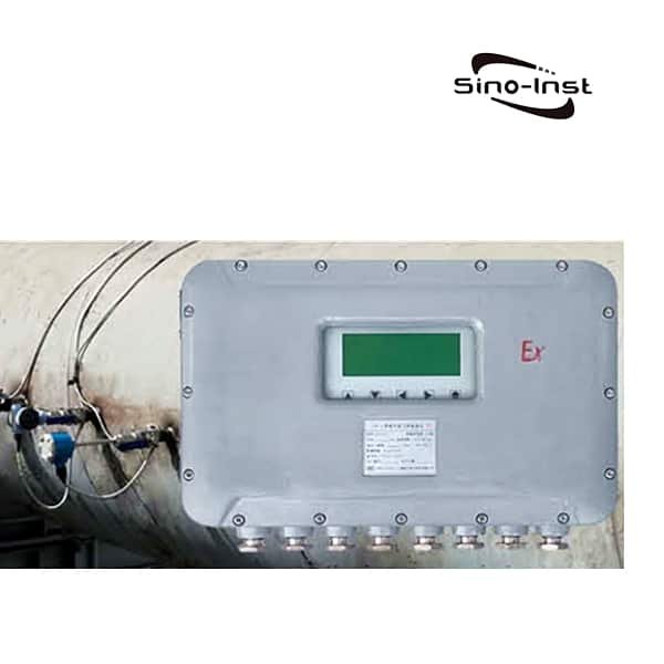 A-C Plug-in Ultrasonic Gas Flow Meter on both sides