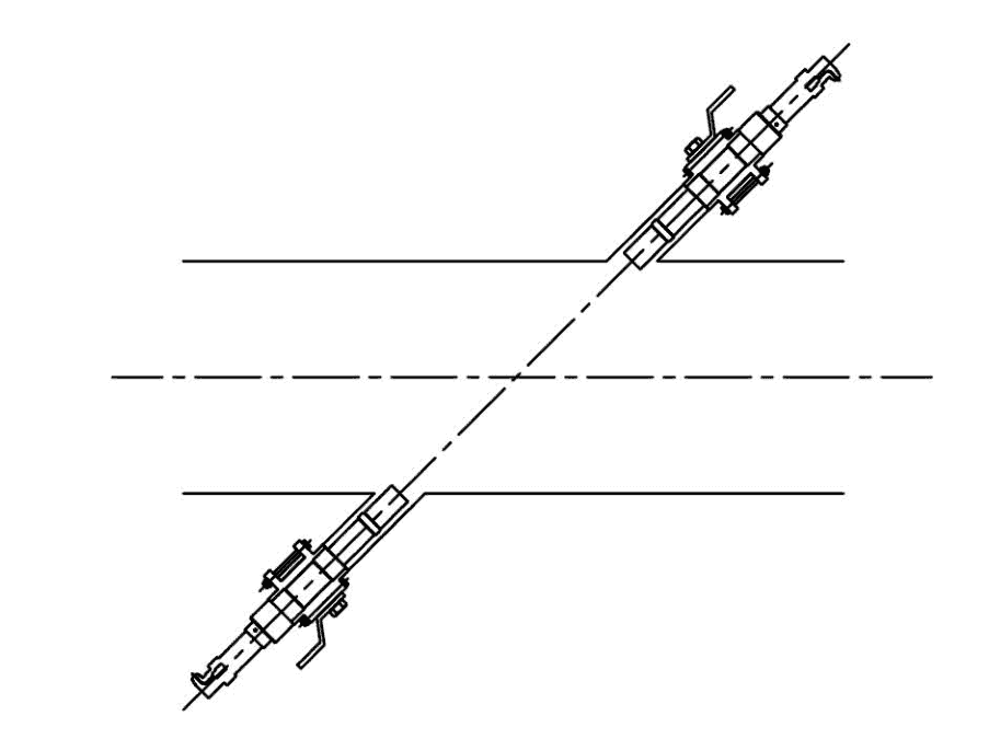 A-C Ultrasonic Gas Flow Meter  transducer