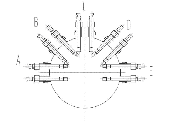 A-J Ultrasonic Gas Flow Meter installation location