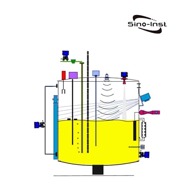 Indicateur pratique de niveau du réservoir de gaz de carburant propane  Mesure de la température de la bouteille de caravane à jauge magnétique