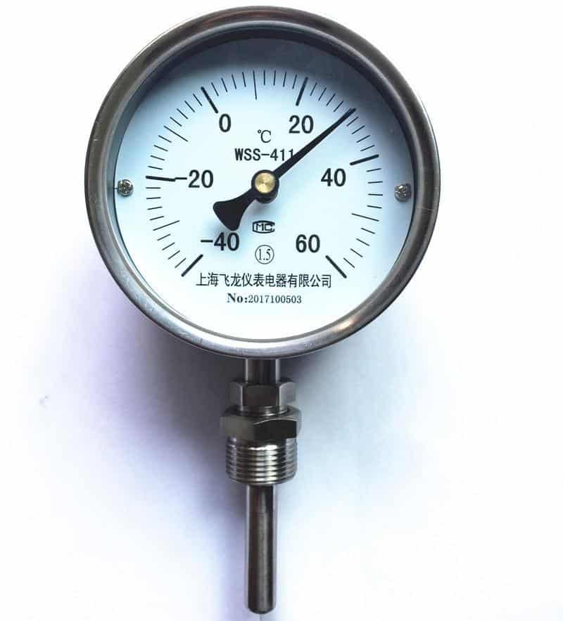 Bimetallic Stemmed Thermometer