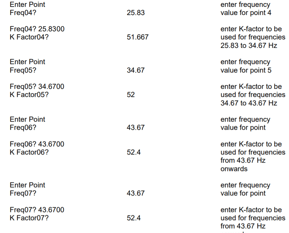  turbine flow meter k-factor 3