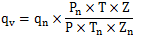 Differential pressure flow calculation