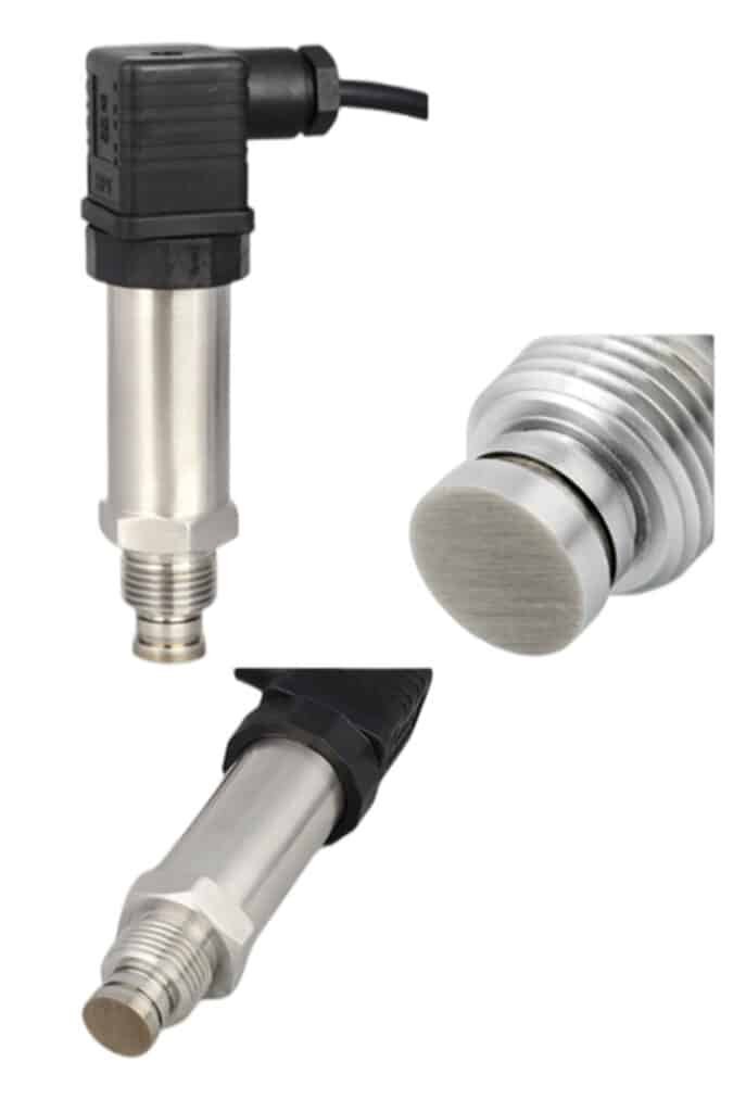 Flat Pressure Sensor for High Viscosity Fluids