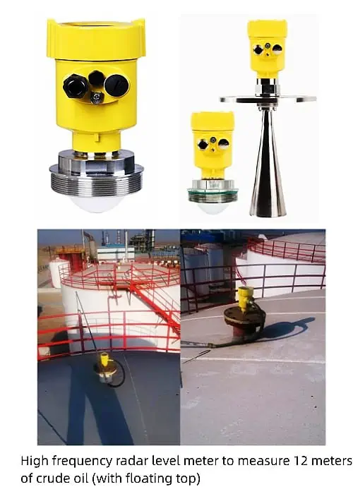 Crude oil measurement, 80G radar level meter should be your first choice!