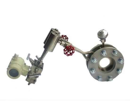 High pressure orifice plate flowmeter