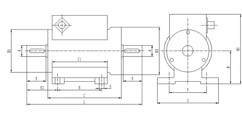 803 Non Contact Rotary Torque Sensor Dimensions