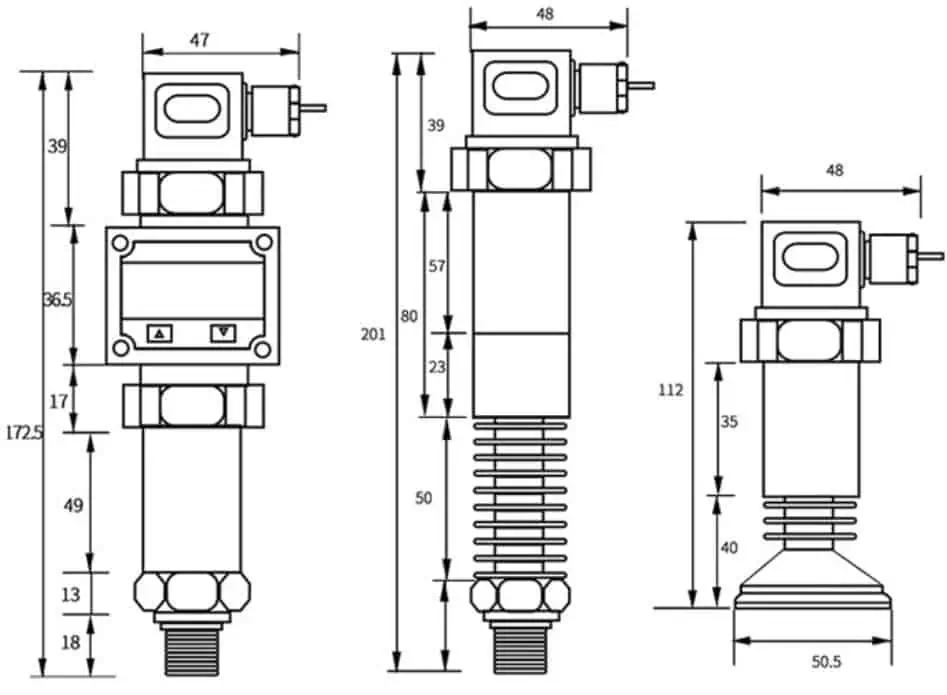 How small can a pressure sensor be 2