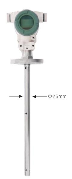 capacitive level sensor－coaxial sheath type