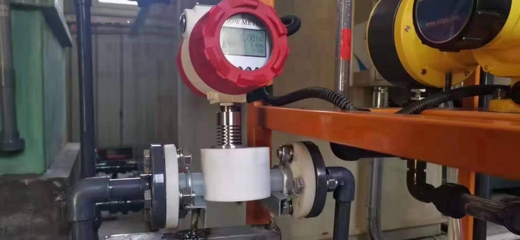 Gear flow meters for PVC pipes